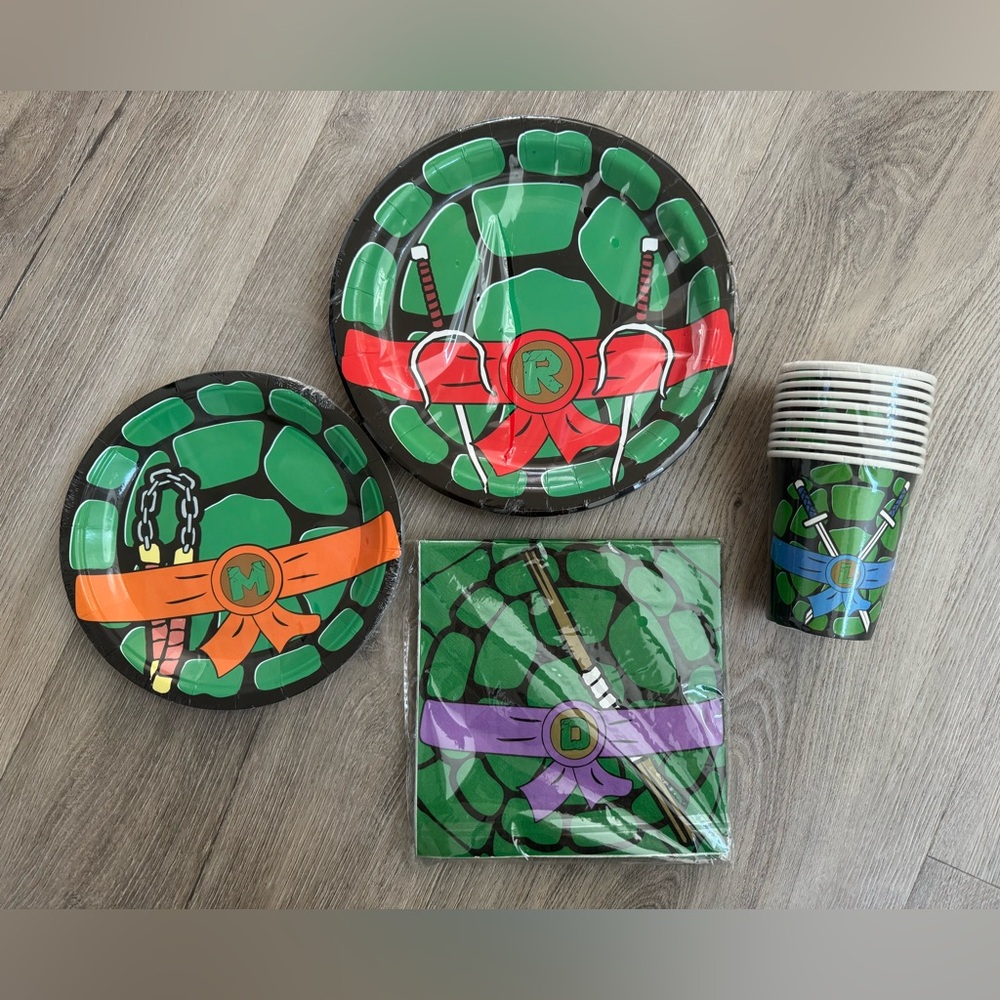 Ninja Turtles Party Supplies - 10